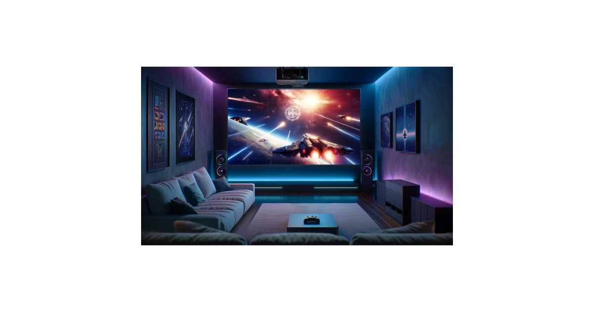 ViewSonicLX700-4KE RGB 4K HDR Laser Thuisbioscoop Projector  (Zwart, 5200 RGB-laserlumen)