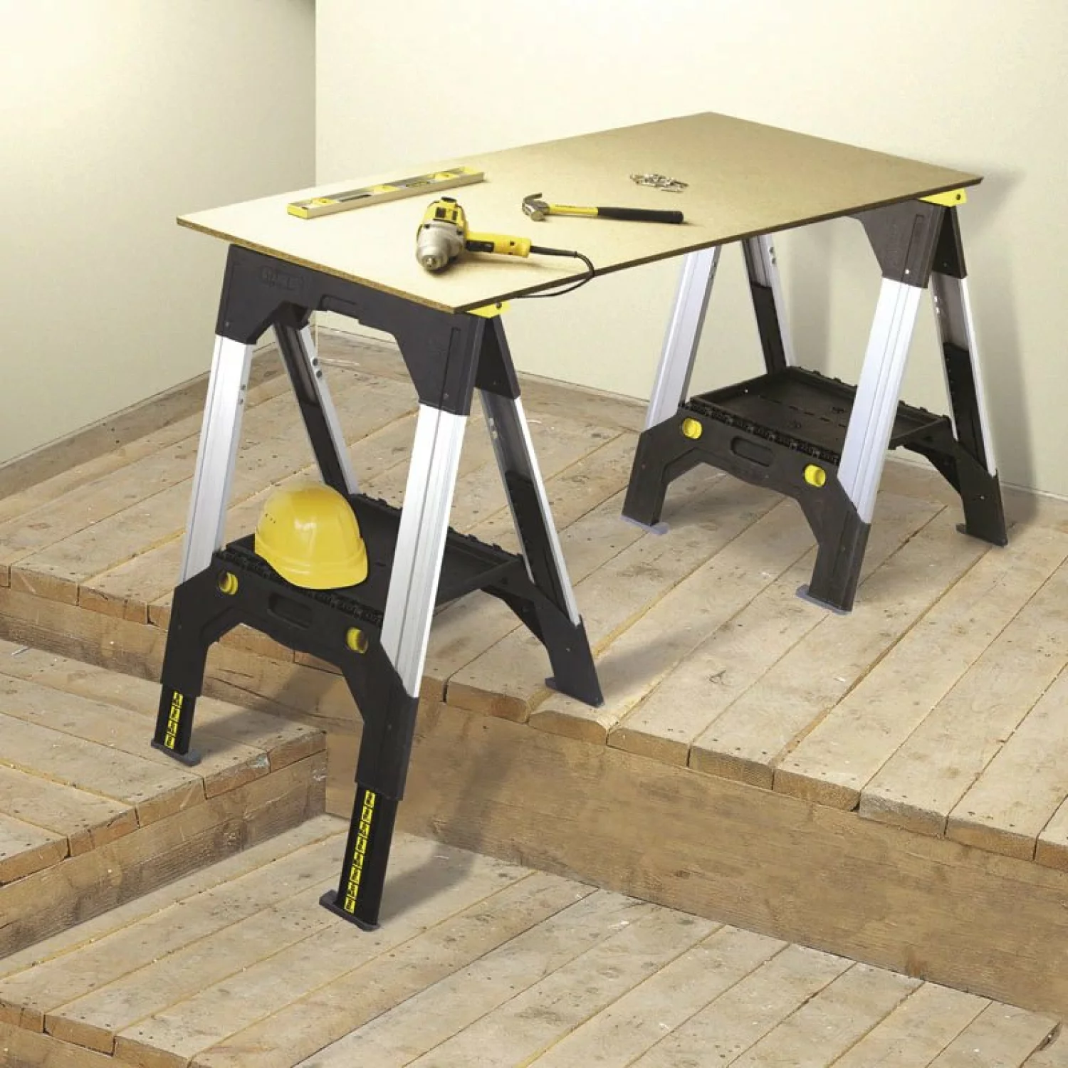 Stanley 1-92-980 FatMax Metalen schragen - draagcapaciteit 1.150 kg (set van 2 stuks)