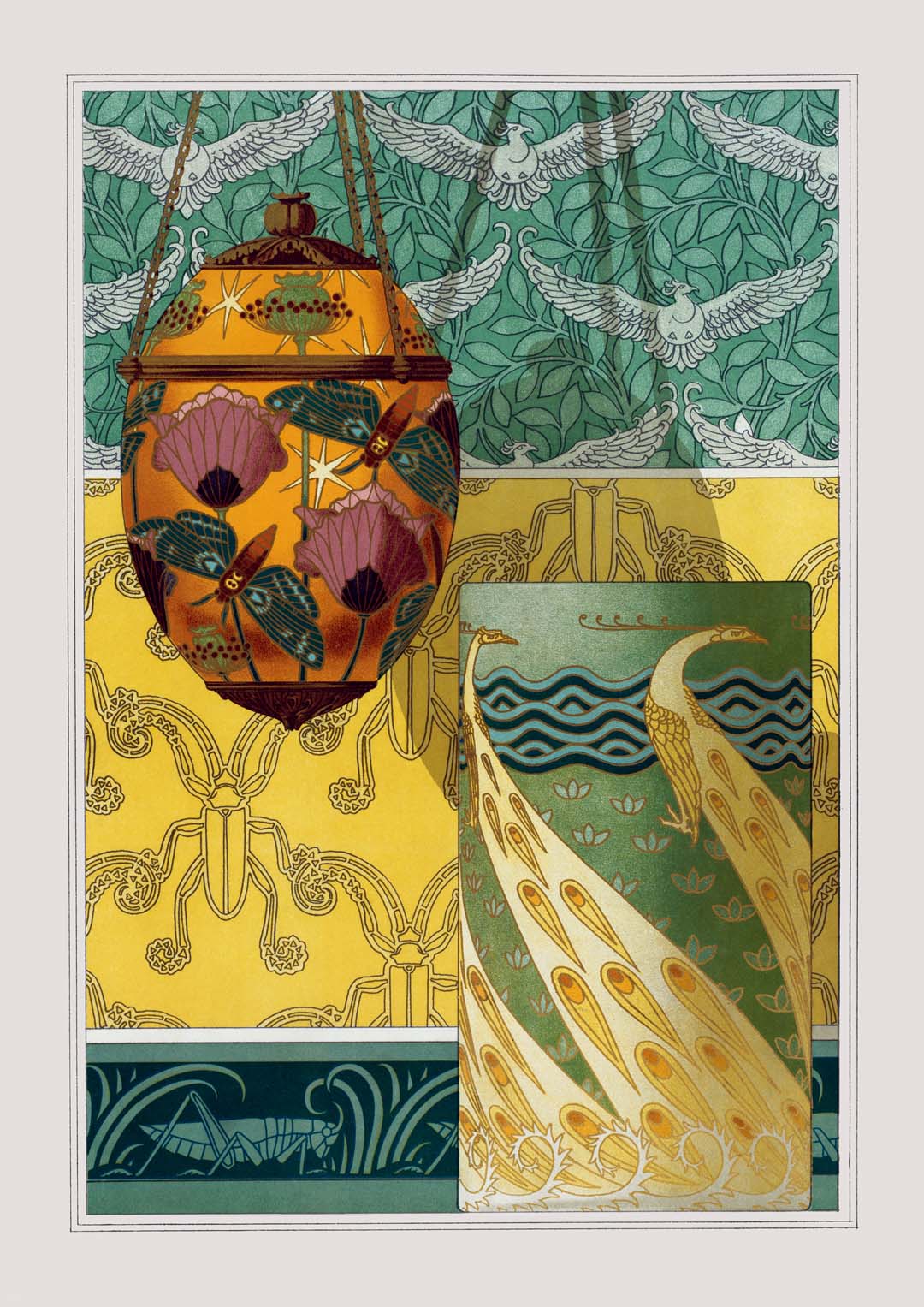Pfau Vase