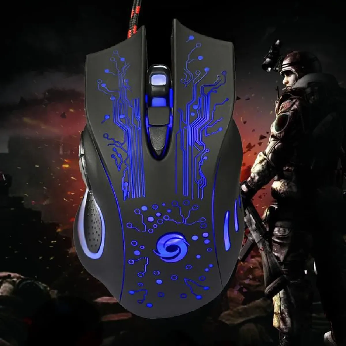 Souris Gaming USB 3200 DPI