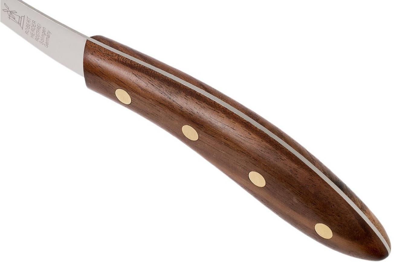 Robert Herder Edwin Vinke's special flexibel fileermes 17 cm walnotenhout