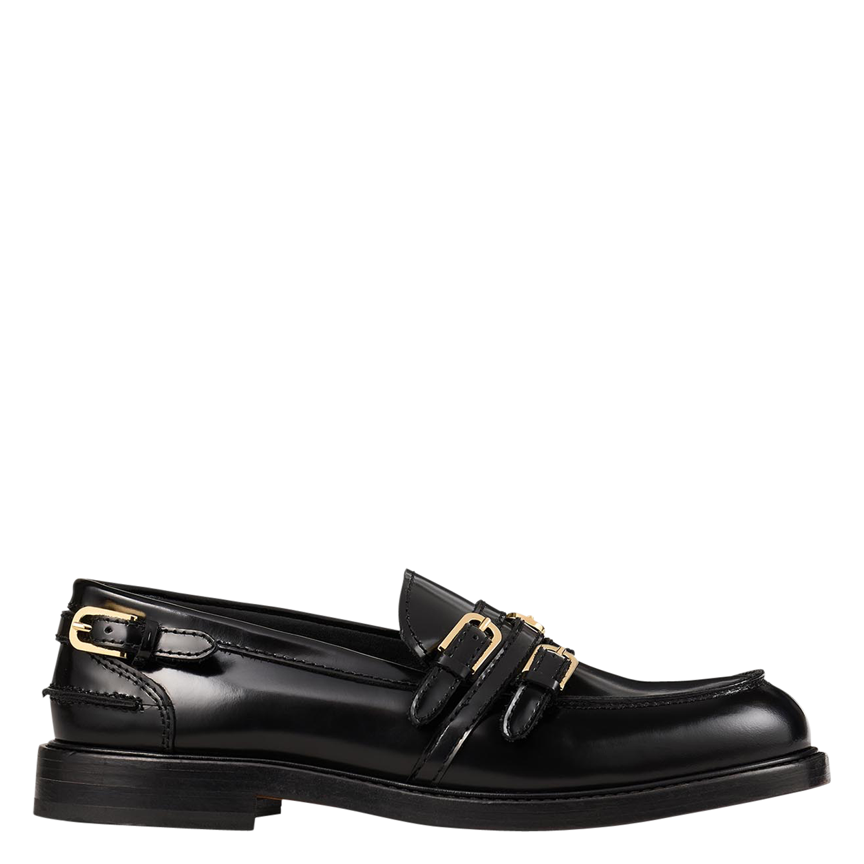 Mocassins en cuir | Noir