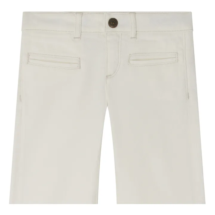 Bonpoint Pantalon Denim Bestie | Blanc