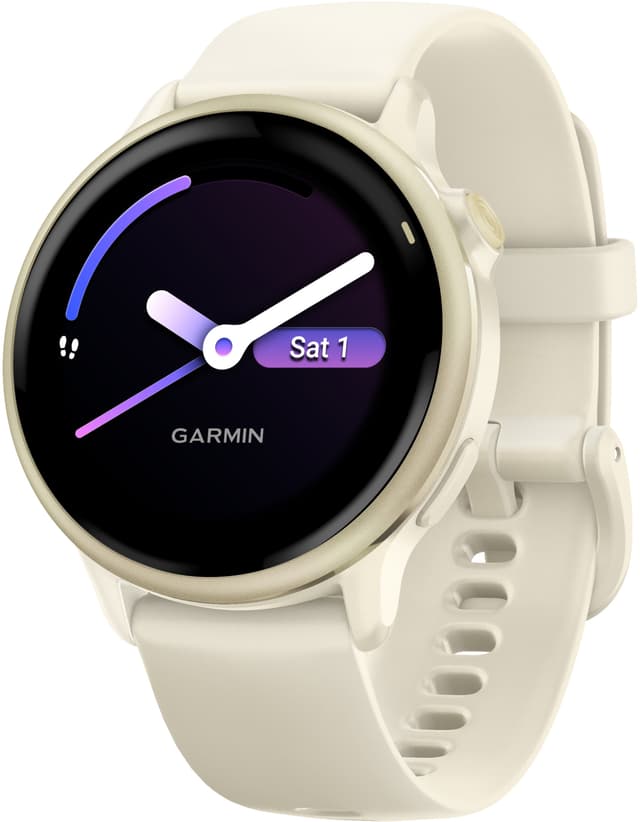 Garmin Vivoactive 6 smartwatch 42mm (Bone/Lunar Gold)