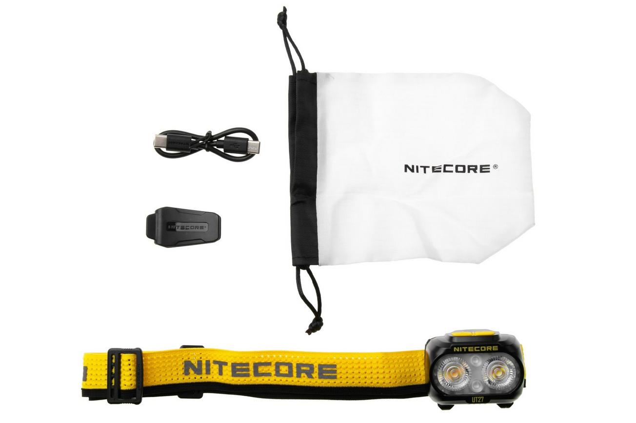 Nitecore UT27 Shadow Black, hoofdlamp, 800 lumen