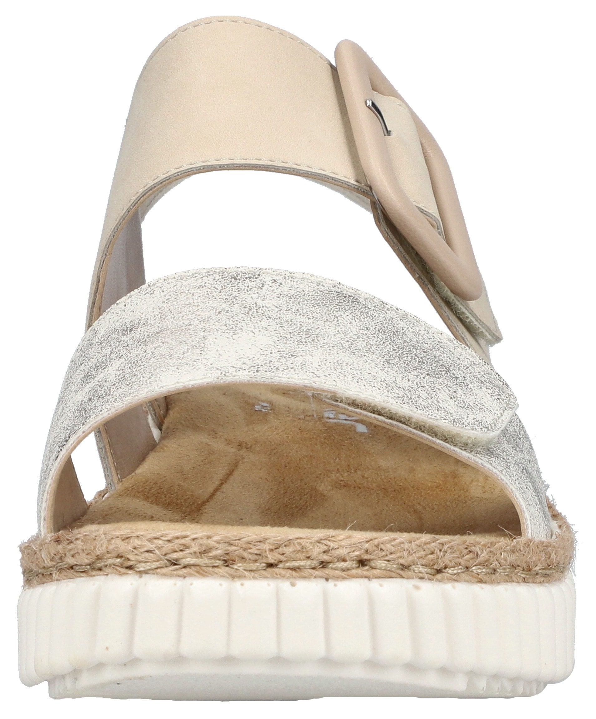 Rieker Plateausandale  , Sommerschuh, Sandalette, Keilabsatz, in bequemer Form
