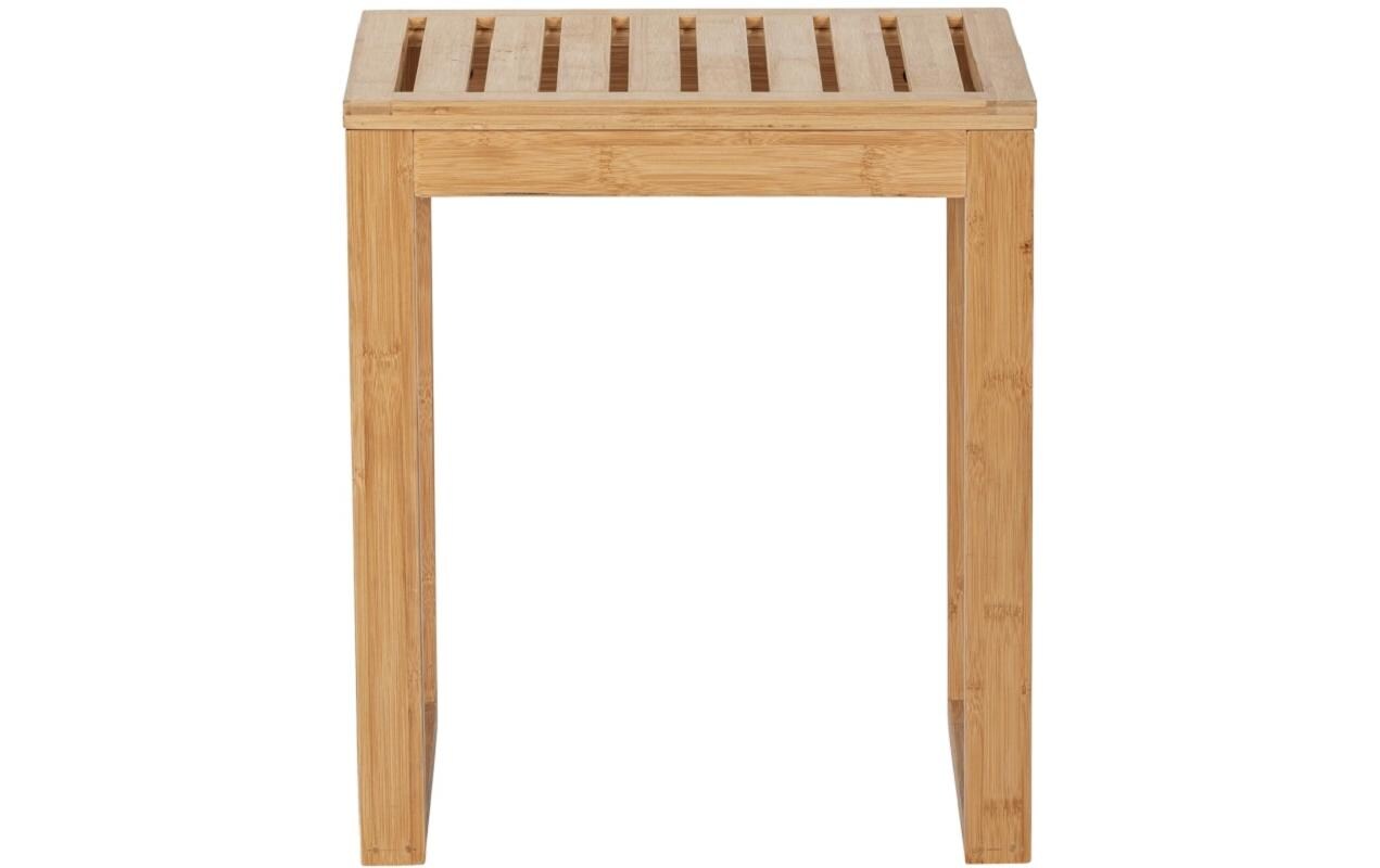 Hocker fürs Bad Bambusa NatureBadhocker aus Holz