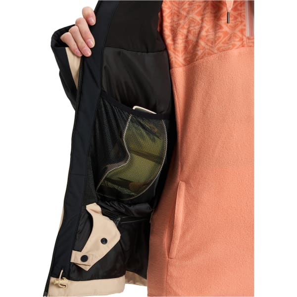 Veste de ski ROXY PEAKSIDE TRUE BLACK