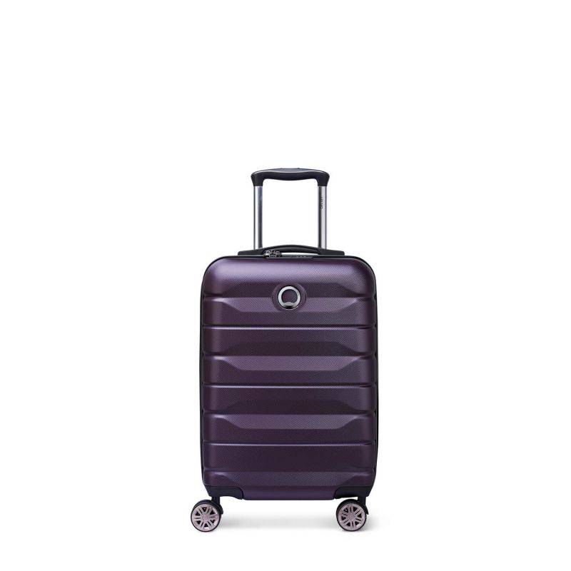 Valise cabine rigide Air Armour Extensible 55 cm Violet foncé