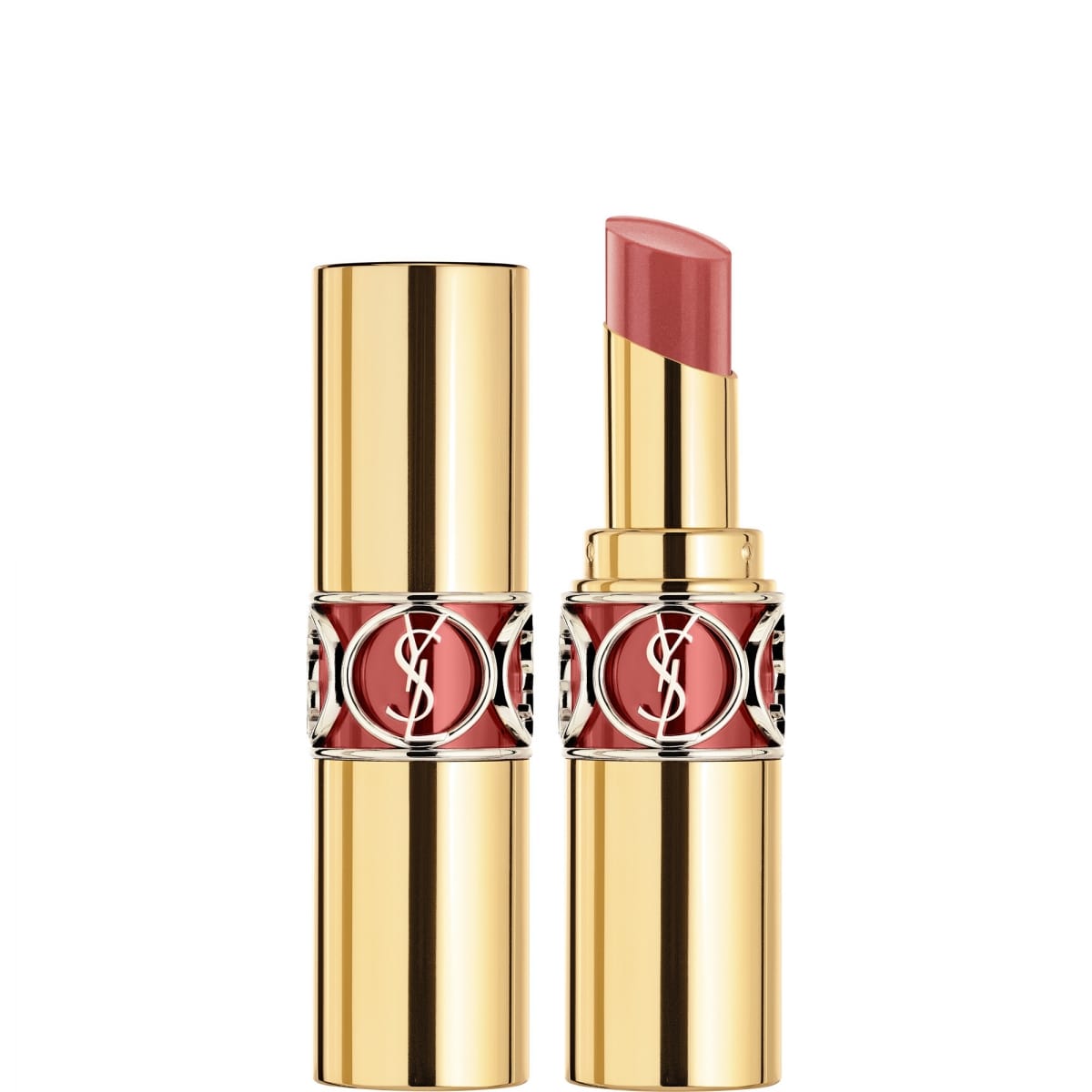 YVES SAINT LAURENT Rouge Volupté Shine Oil-In-Stick Rouge à Lèvres alliant Couleur, Soin et Brillance Longue Tenue