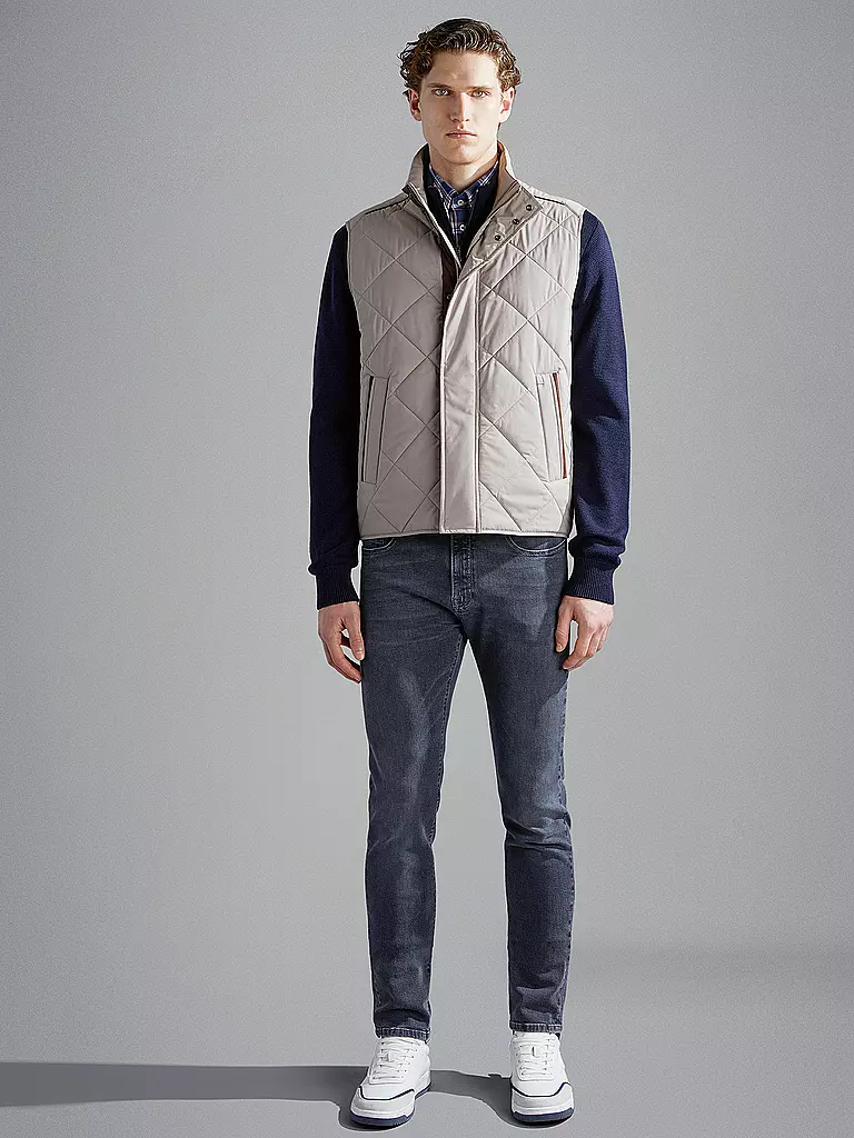 PAUL & SHARK Steppgilet  beige