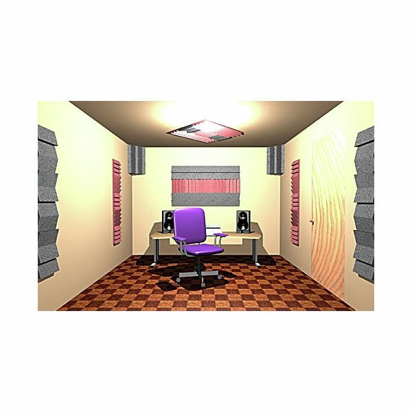 Auralex Acoustics Roominators Alpha-DST burgunder