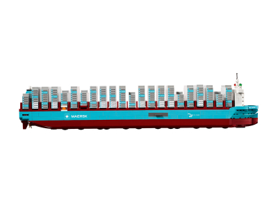 LEGO Maersk containerschip met dubbel brandstofsysteem (40955)