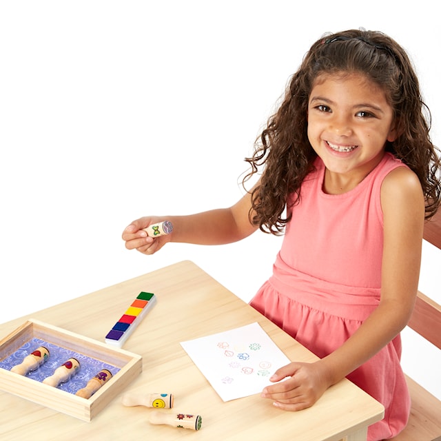 Tre-stempler 6 stk, Melissa & Doug