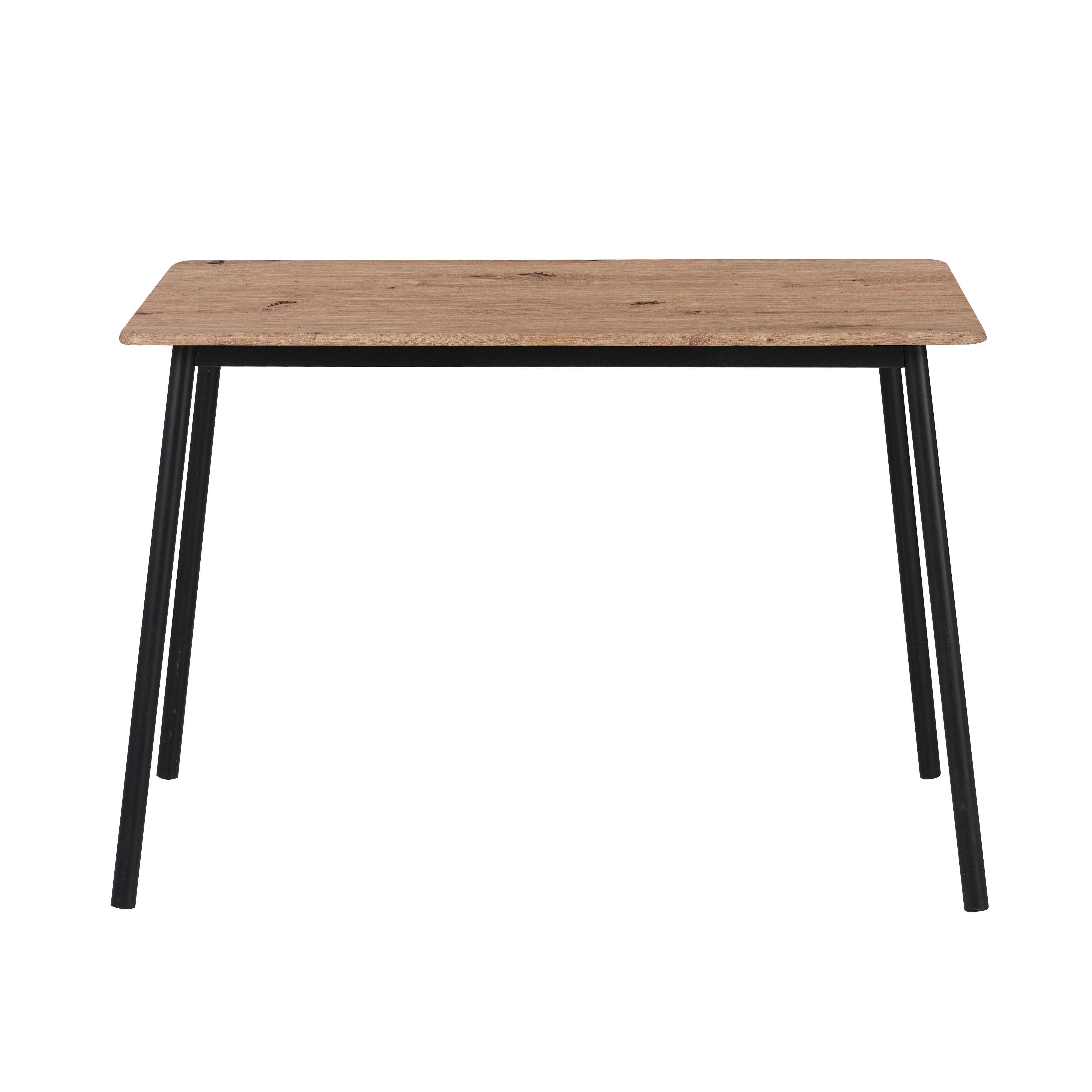 TABLE REPAS 110X70X76.5CM AVEC CHAISES