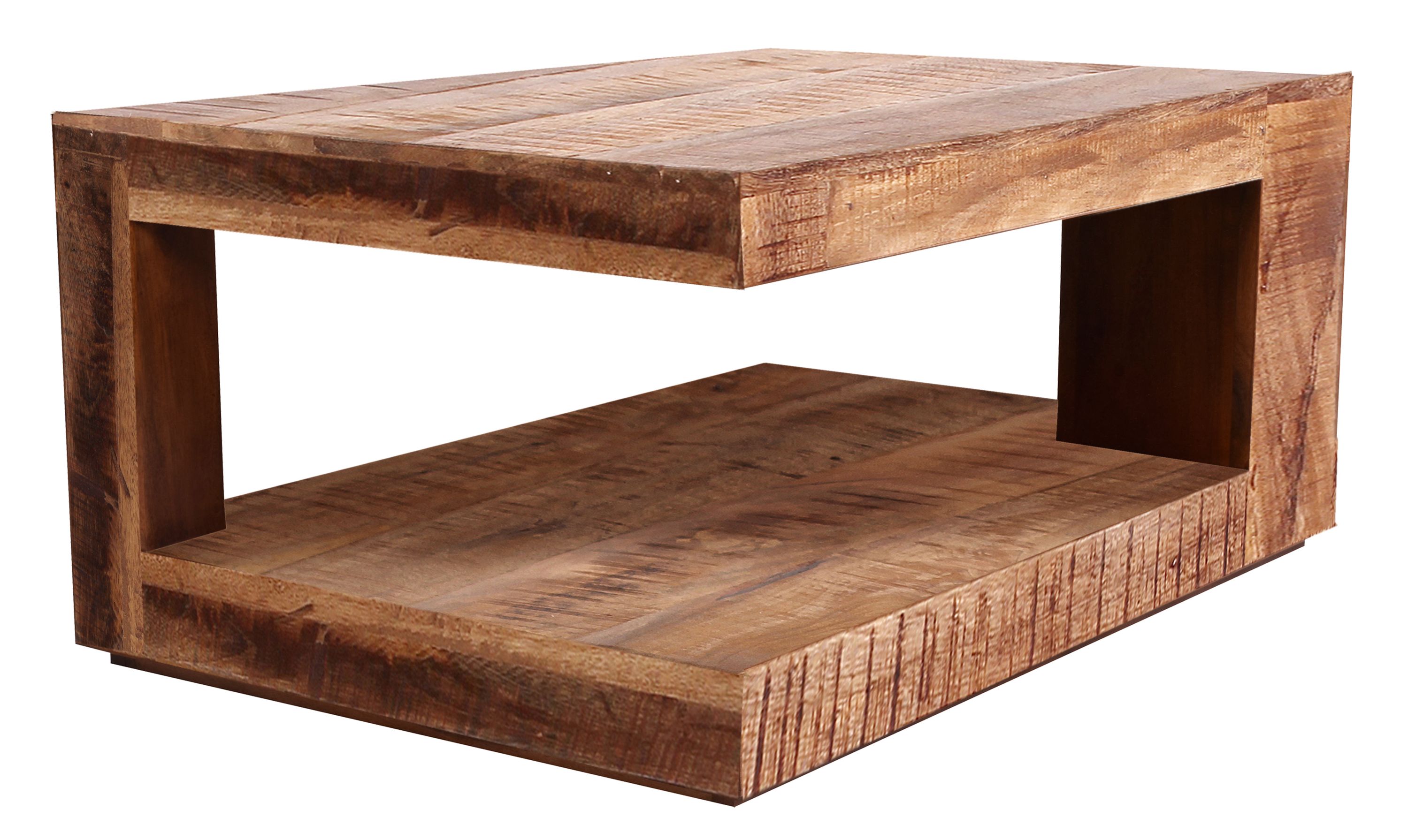 Couchtisch Mango massiv Sofatisch Beistelltisch Holztisch Wohnzimmer Tisch