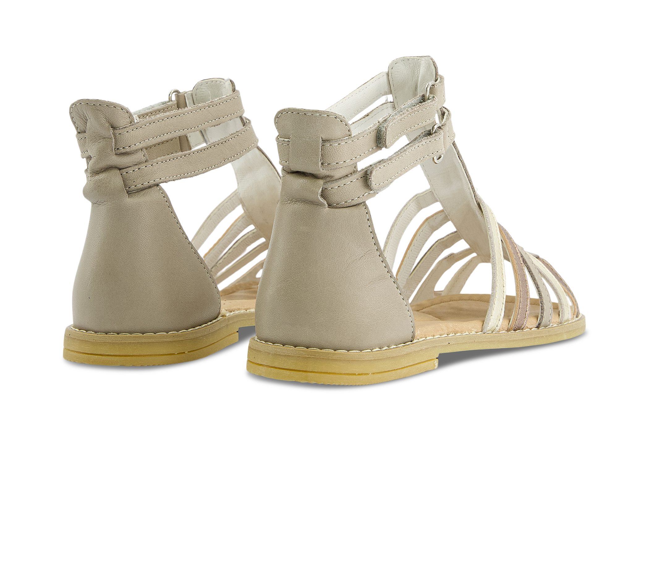 Benjie of Switzerland Vezia - Offene Sandalen beige/taupegrau
