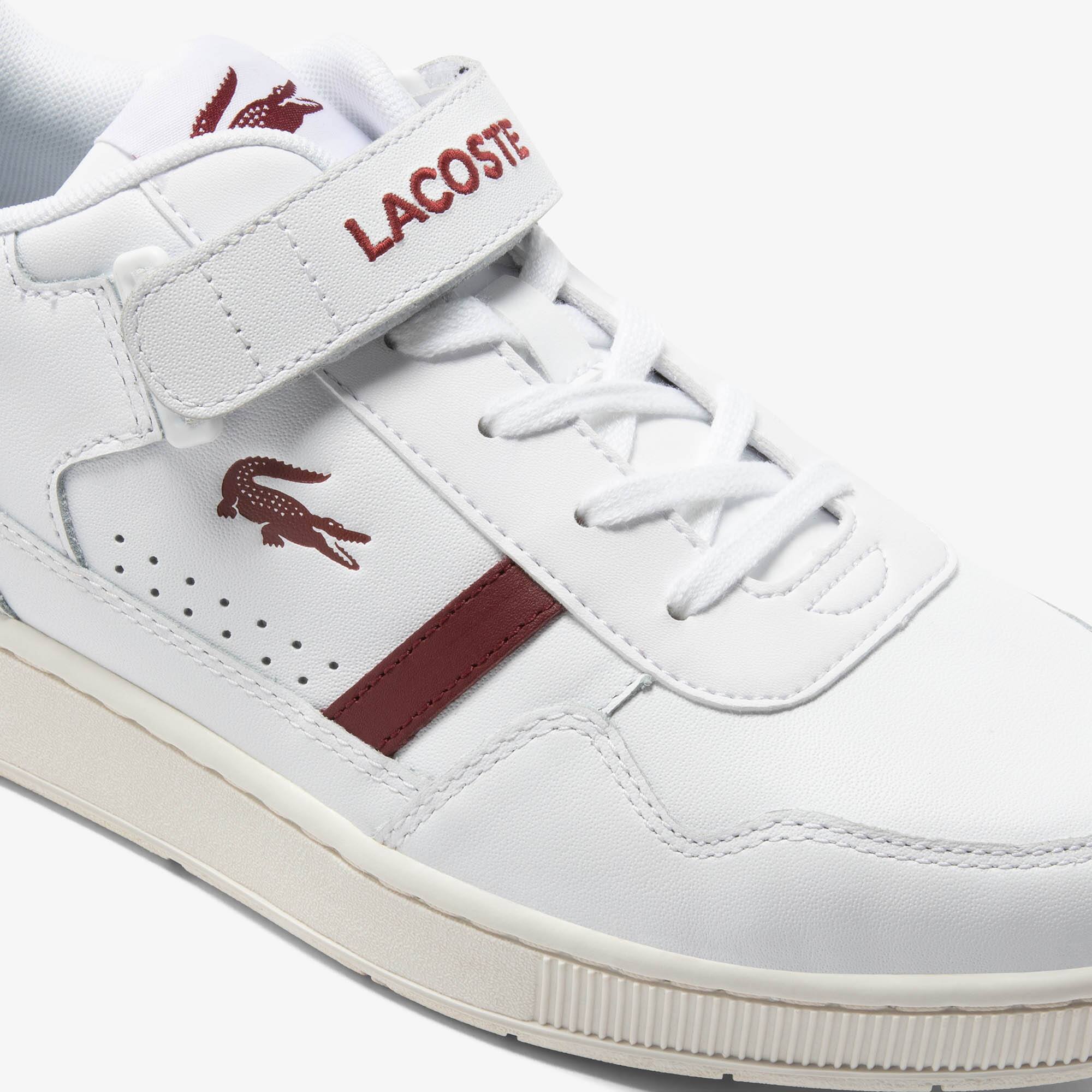 Herren-Sneakers T-CLIP VELCRO aus Leder Sneakers - Weiss - Lacoste - Herren