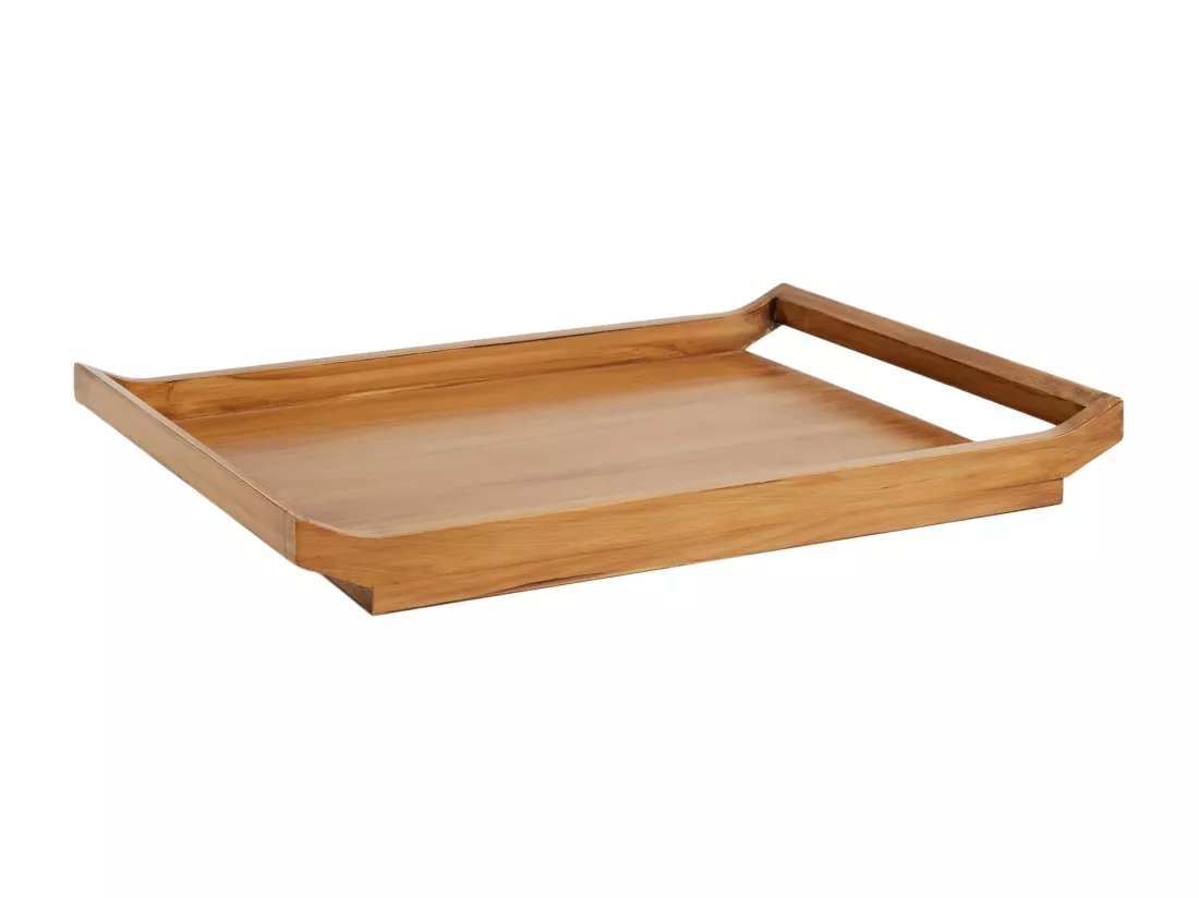 Plateau Tresso brun foncé 5 x 30 x 40