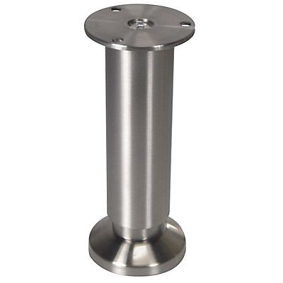 Pied ajustable Diall ø38 x 150-168 mm aluminium