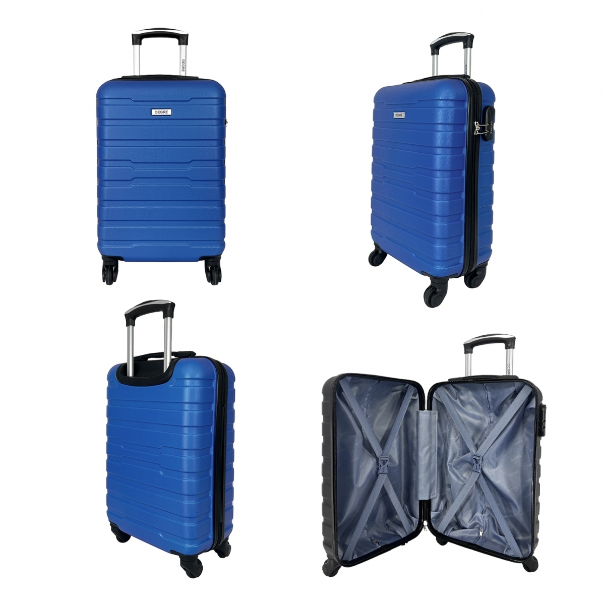 Degré Valise cabine passe-partout rigide Degré ABS 55cm
