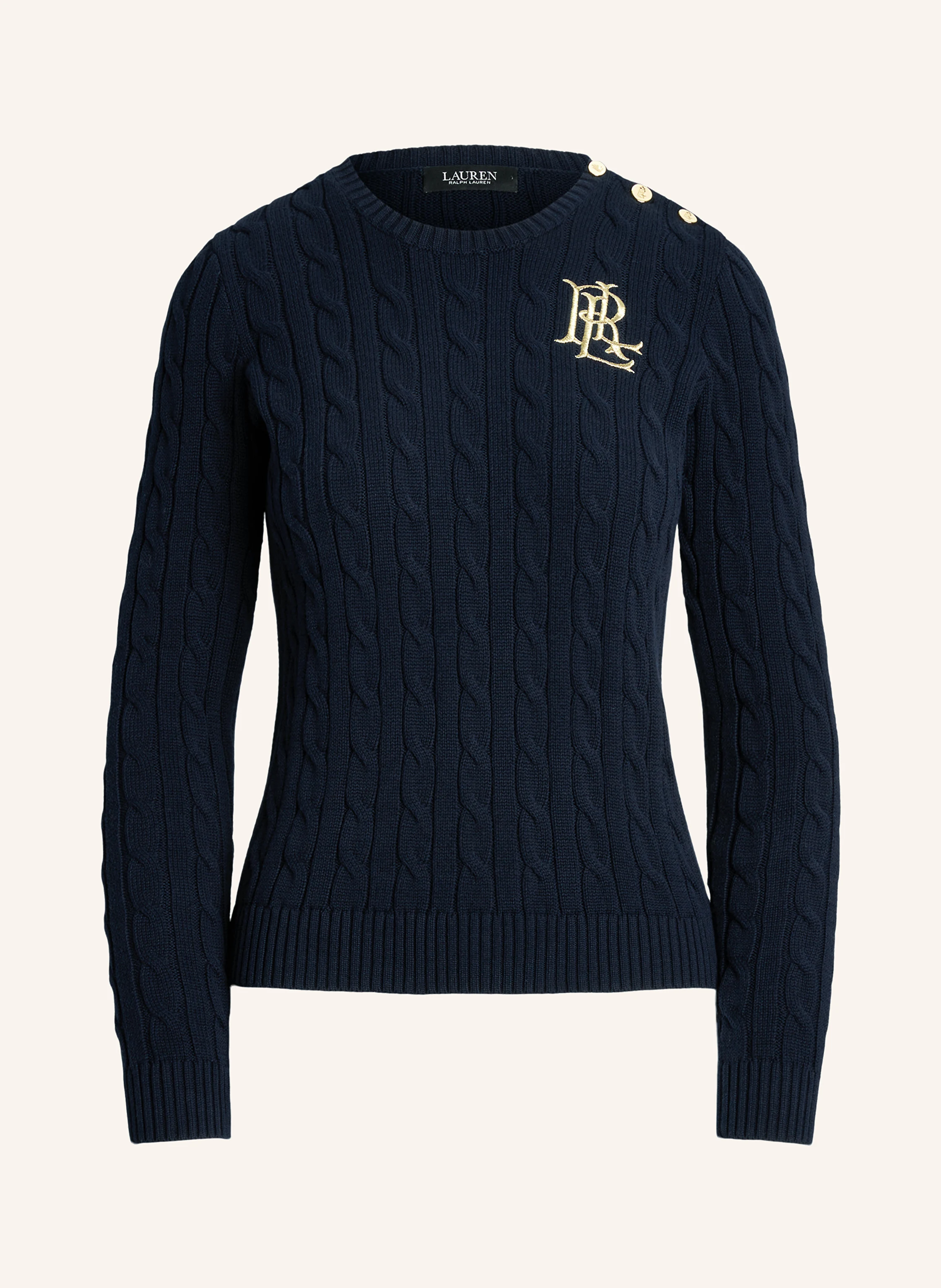 LAUREN RALPH LAUREN Pullover mit Glitzergarn