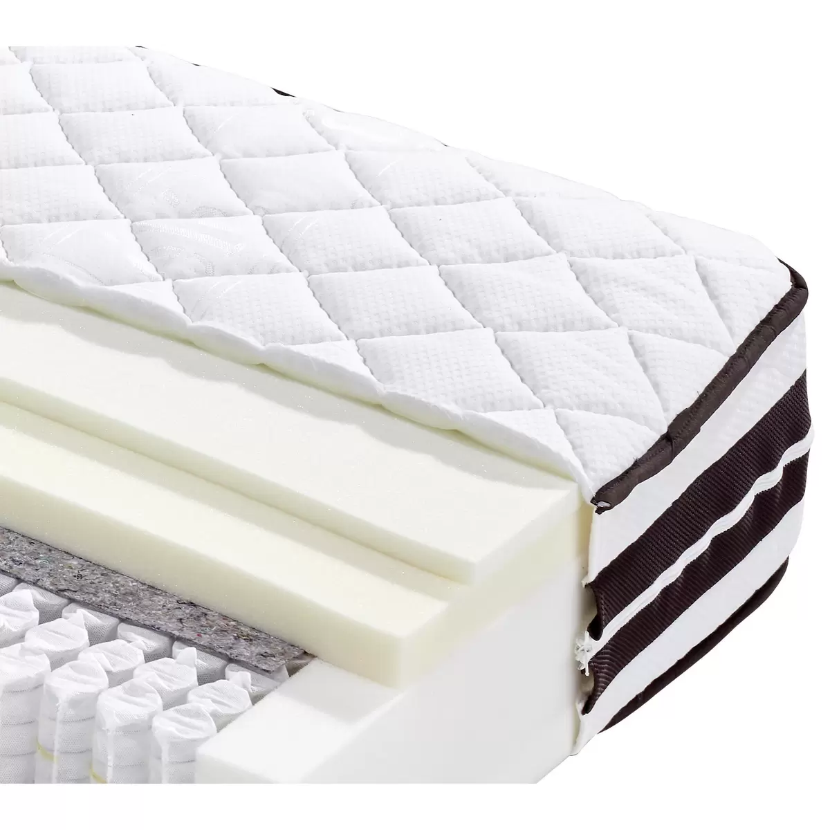 Matratze Cecile H2/H3 160x200 weiss