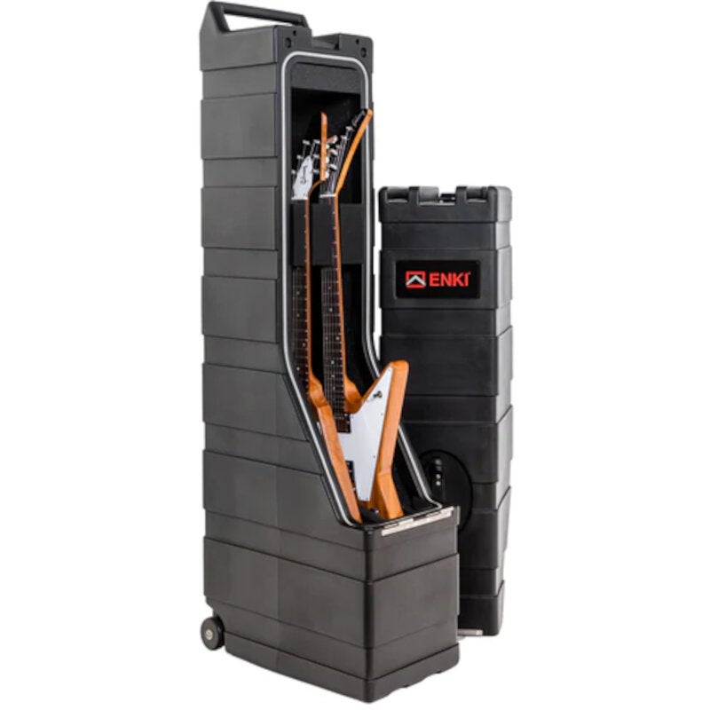 ENKI AMG-2 EXV Electric Guitar Case reiskoffer voor twee extreme elektrische gitaren