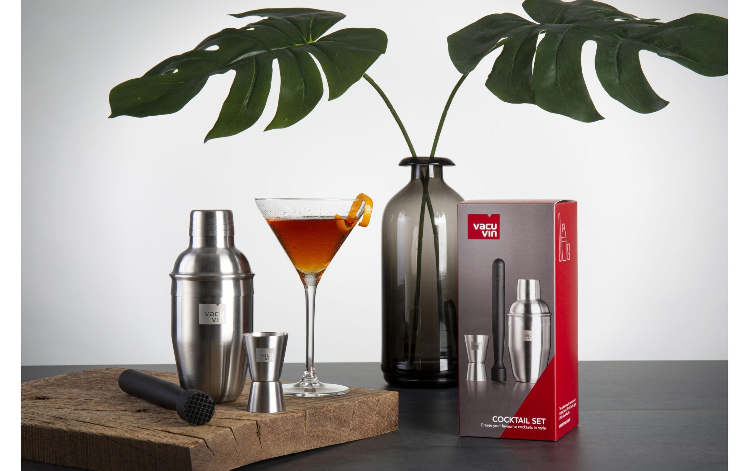 VACUVIN Cocktail Shaker »0.35 l, Silber«