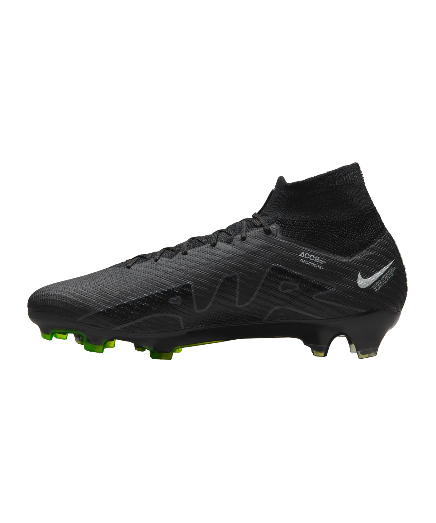 Nike Air Zoom Mercurial Superfly IX Shadow Elite FG Schwarz Grau F001