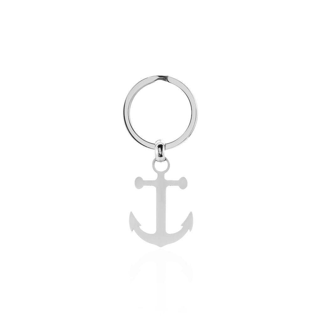 Porte Clefs Pamelia Acier Blanc