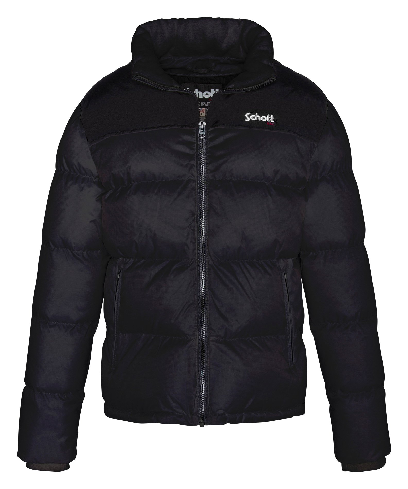 Doudoune col montant | Noir