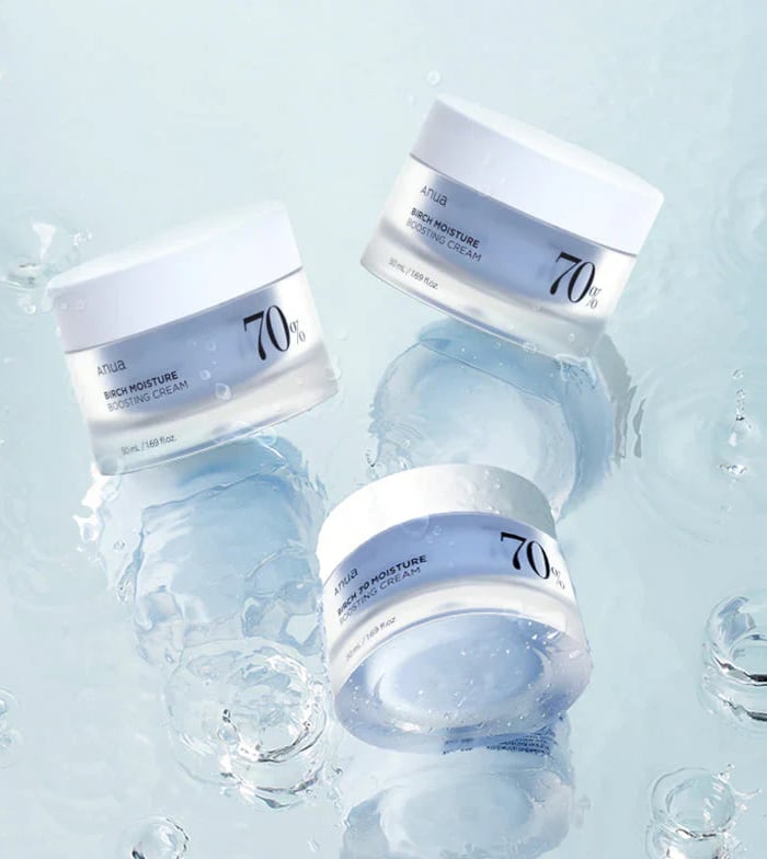 Anua - Creme facial hidratante Birch 70% Moisture Boosting