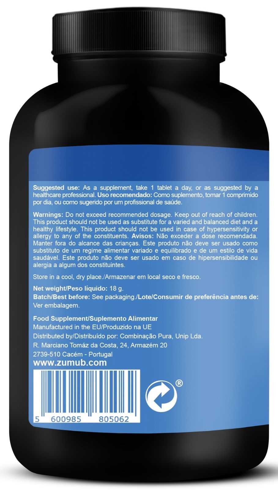 Zumub Vitamina B6 60 comprimidos