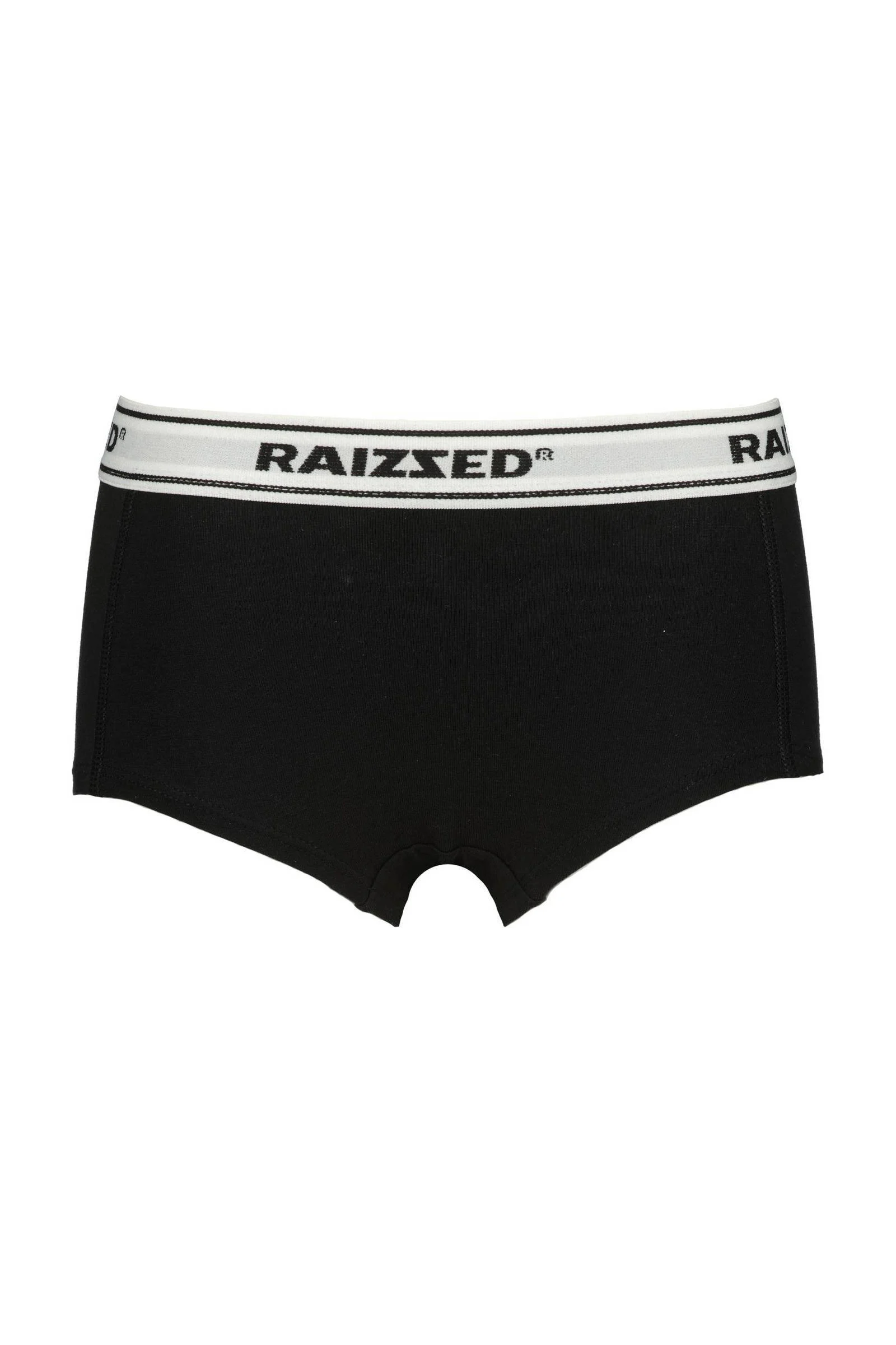Raizzed short Nora - set van 7 zwart/grijs melange/lila