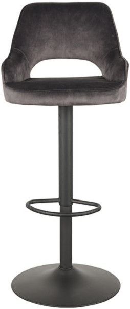 Barkruk Antraciet CM-55.018 Fer B45 x D47 x H92 cm