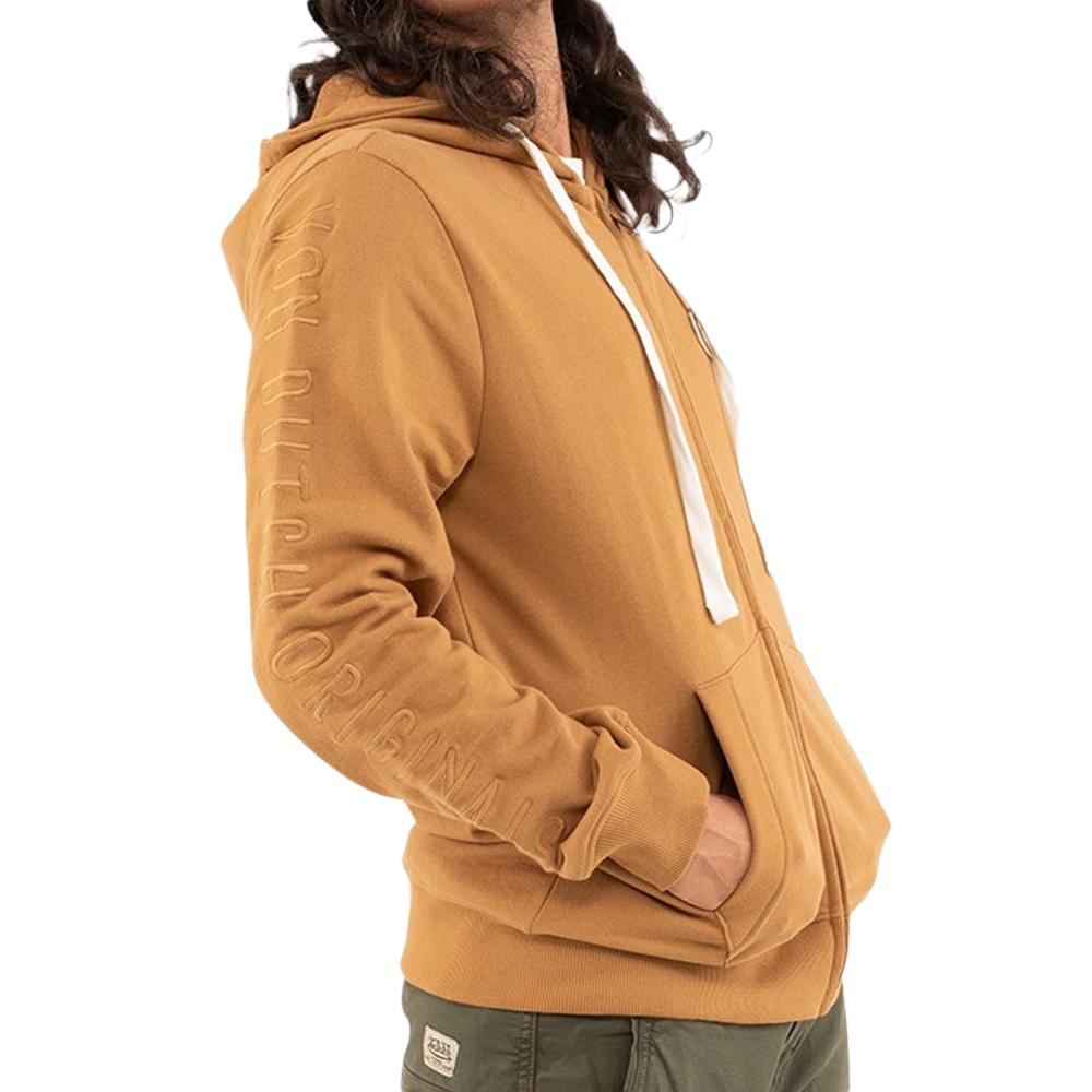 Von Dutch Sweat Zippé Jaune Homme Von Dutch Camp MOT