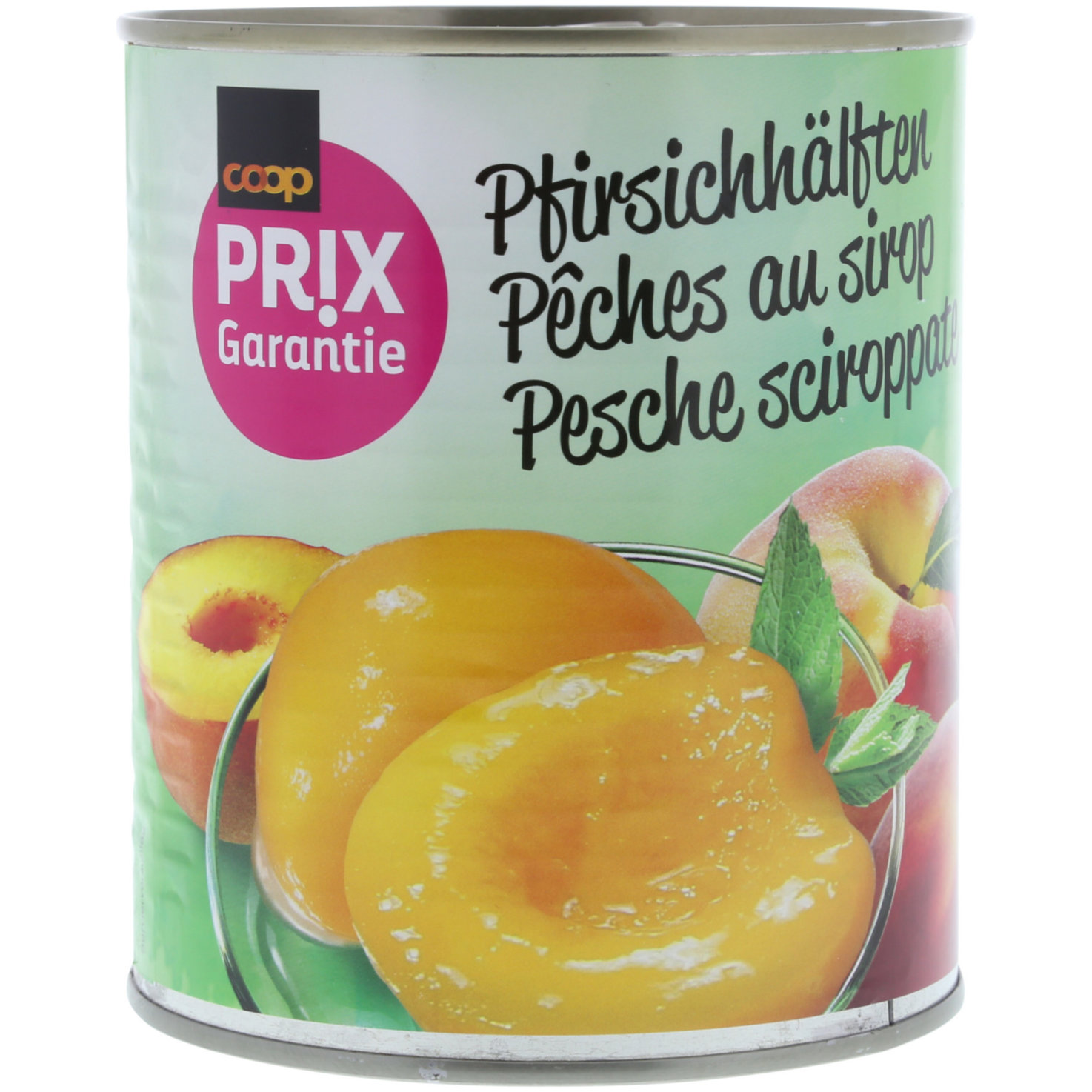 Prix Garantie Pfirsichhälften