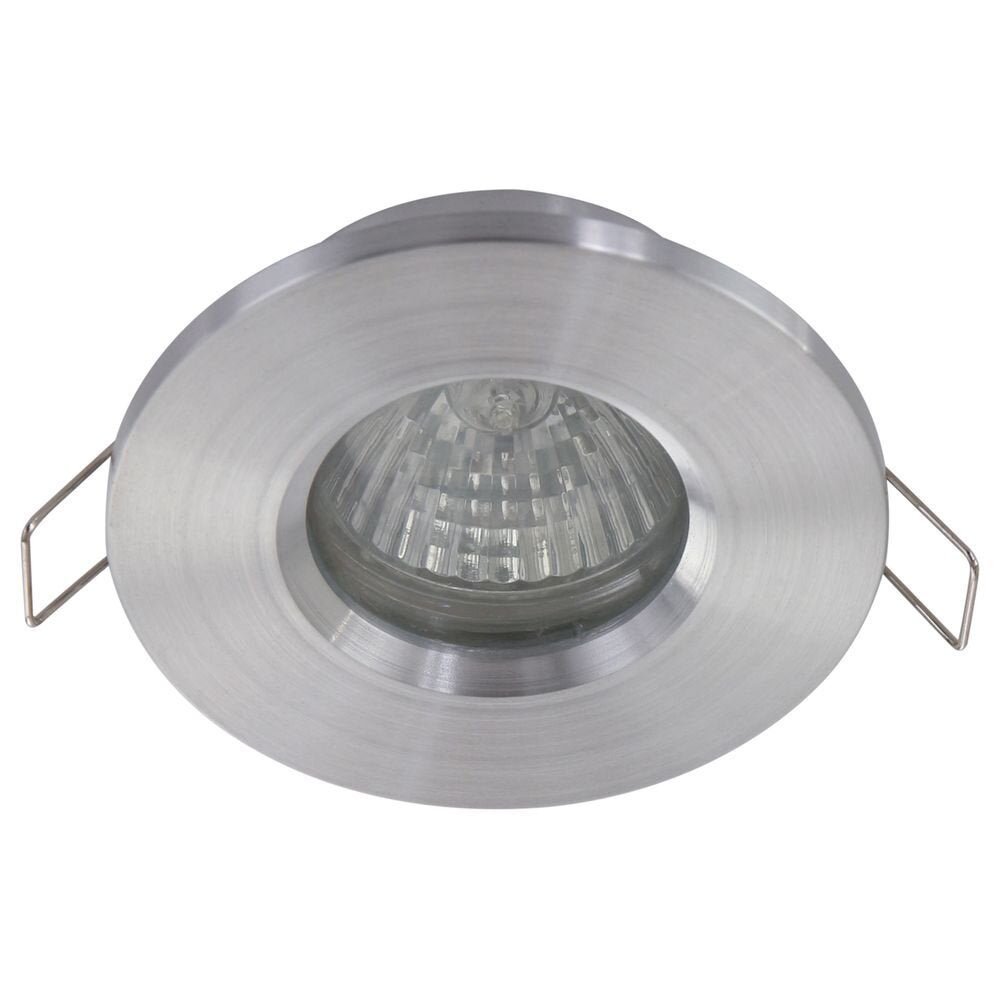 LED inbouwspot Pélite in zilver 4,6W 350lm GU10 IP44