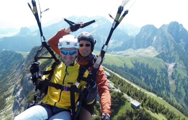 Tandemflug Marktoberdorf - Gleitschirm fliegen