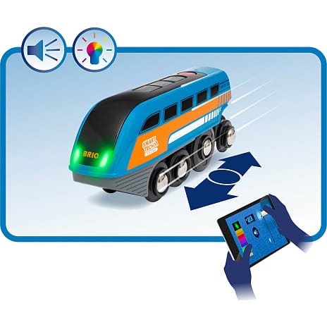 BRIO 33971 Smart Tech Sound Lokomotiv med lydoptager