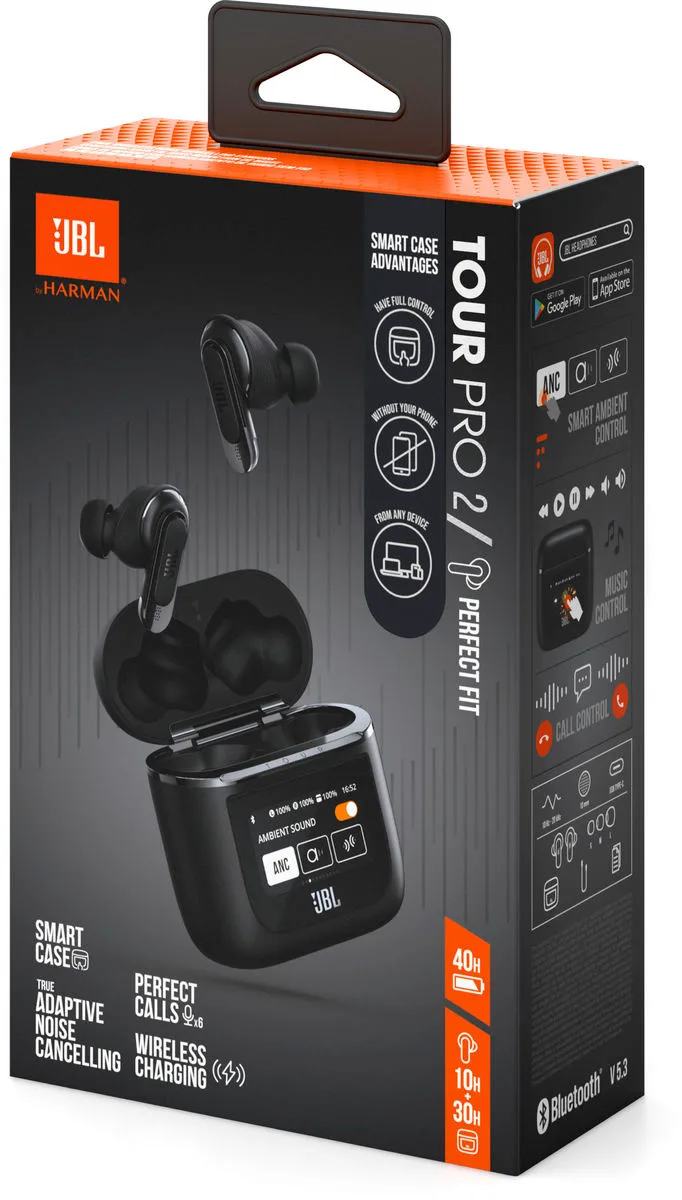 JBL Tour Pro 2 Écouteurs True Wireless