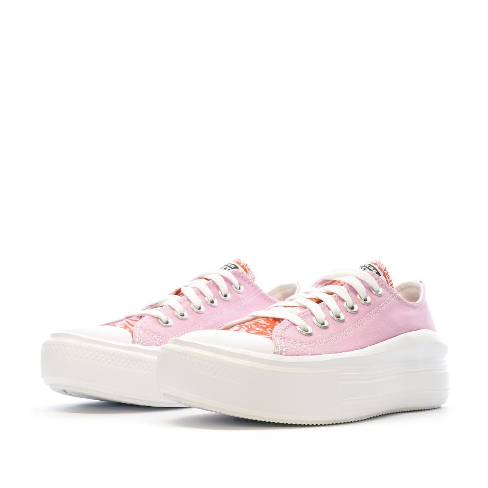 Converse Basket Rose Femme Converse All Star Move