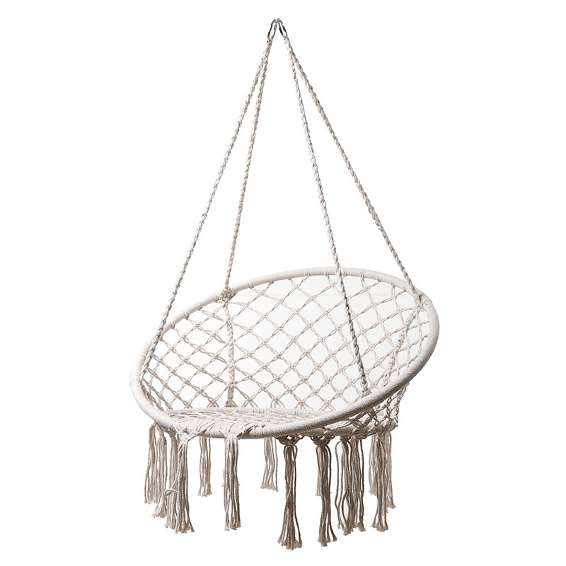 Hamac chaise suspendu macramé 'Seychelles'