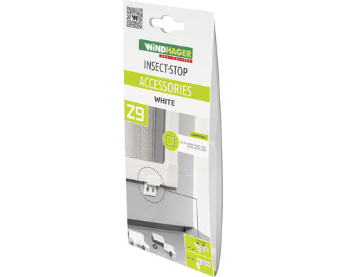 Insectenhor Windhager montagebeugelset wit