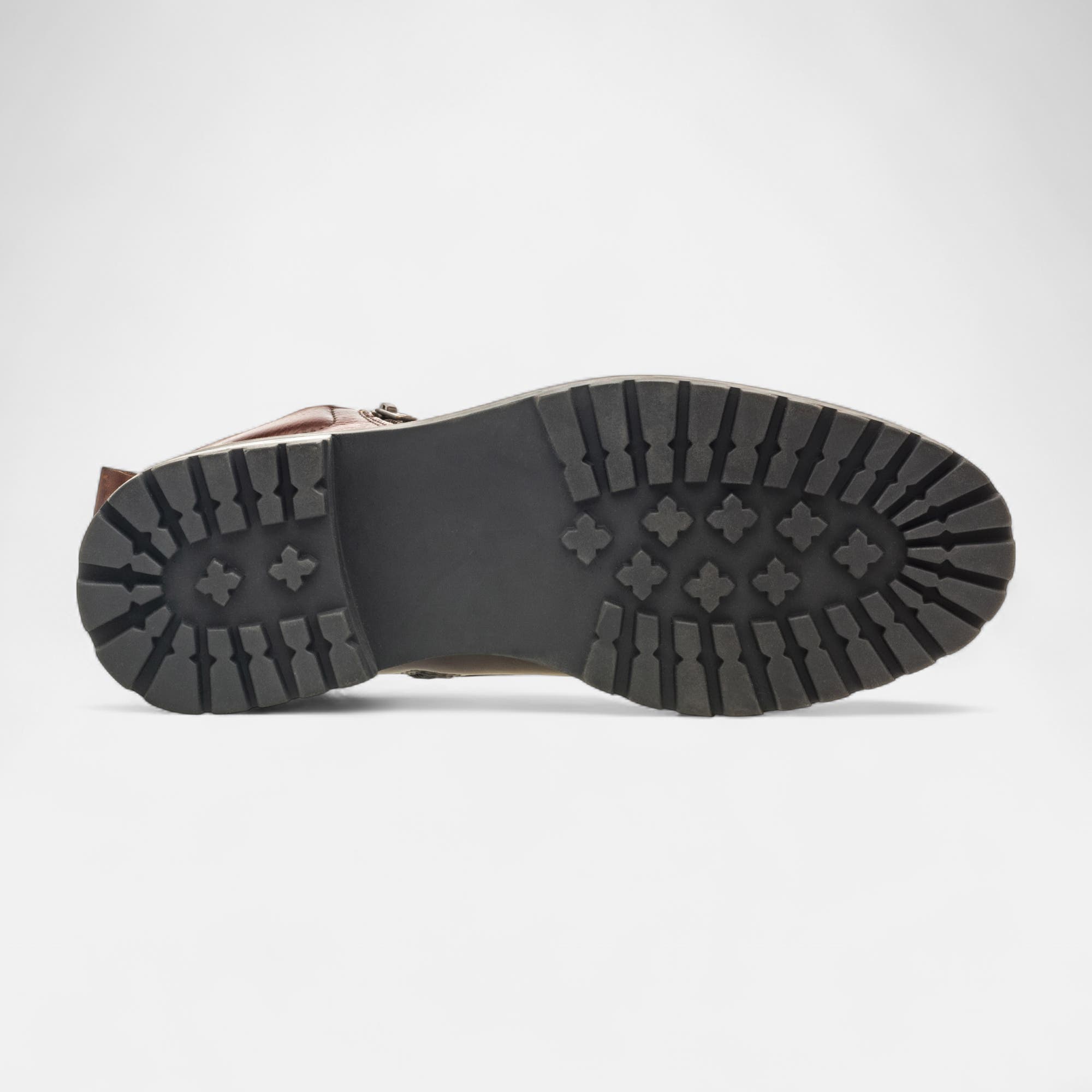 Boots Homme en cuir cognac