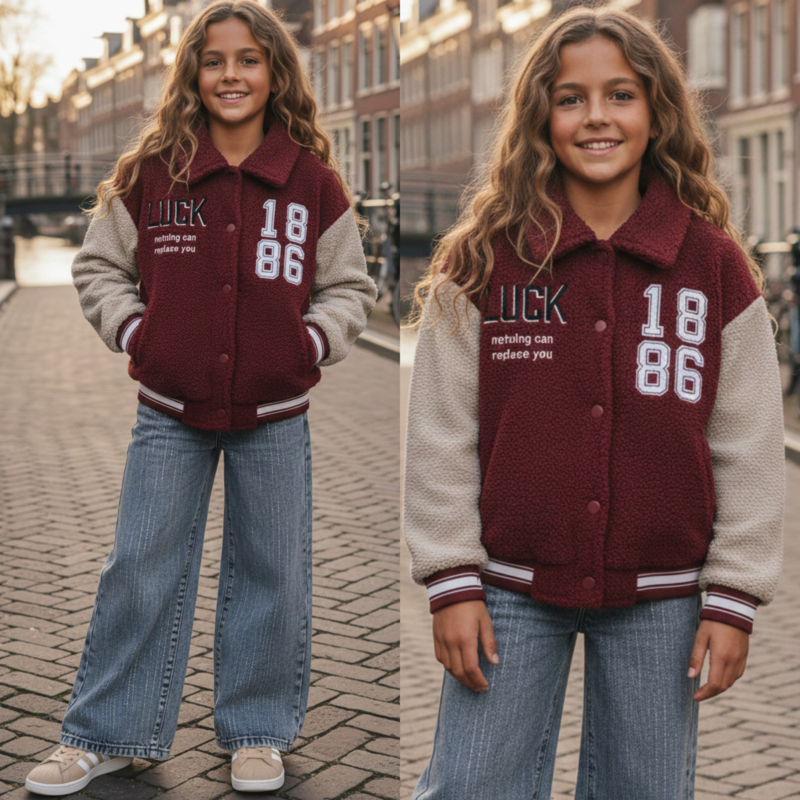 Lucky 1886 jacket - bordeaux