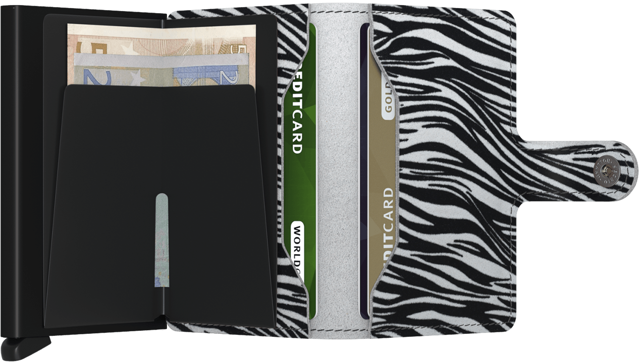 Miniwallet zebra