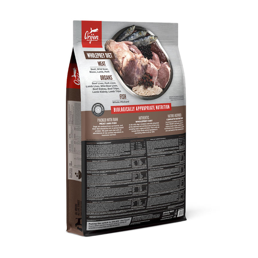 Ração Orijen Adult Regional Red para cães