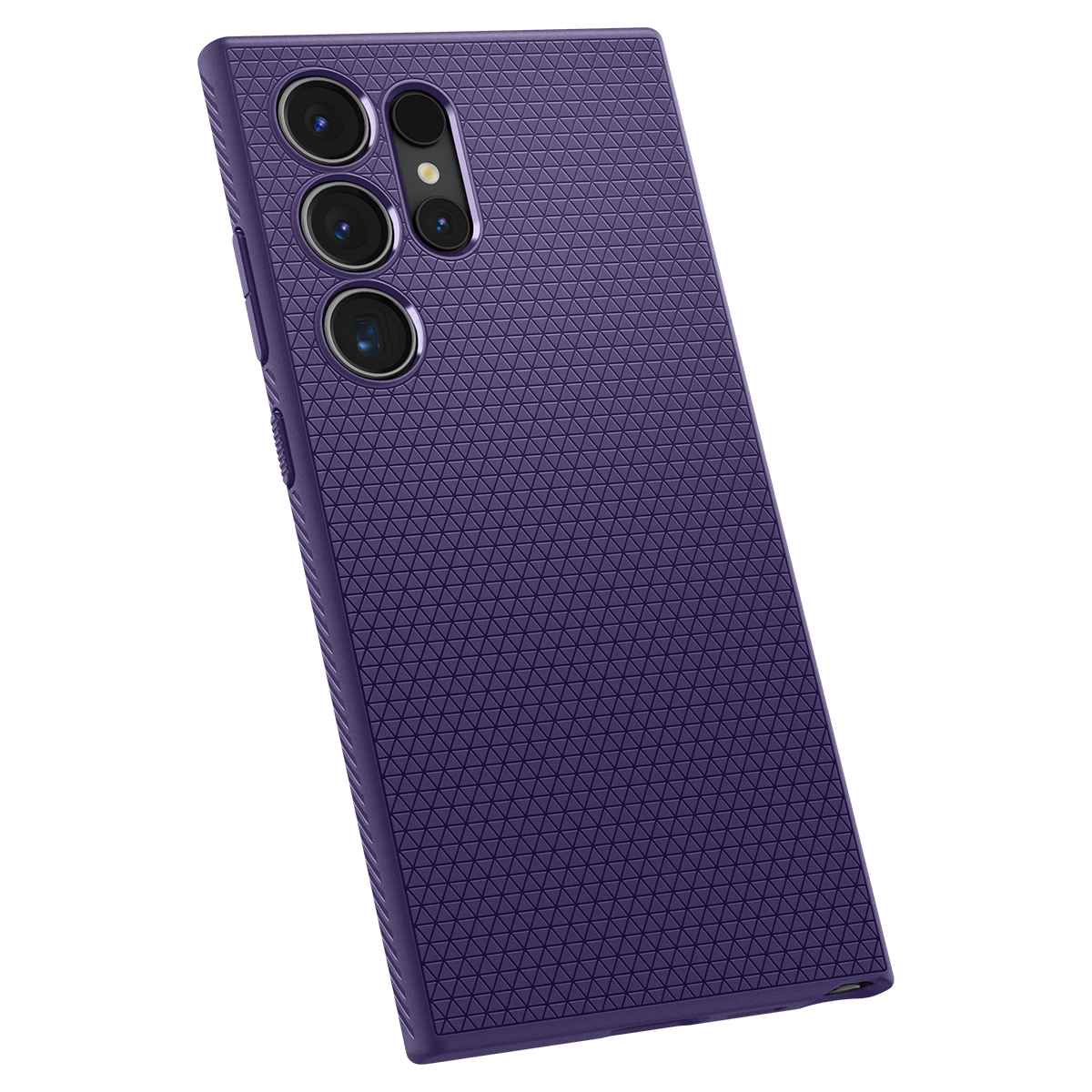 Samsung Galaxy S24 Ultra Liquid Air Case Gummi Hülle (ACS07449) - Deep Purple